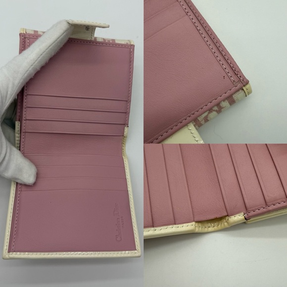 Authentic Dior canvas compact wallet - Picture 14 of 15